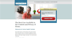Desktop Screenshot of homehealthcenters.com